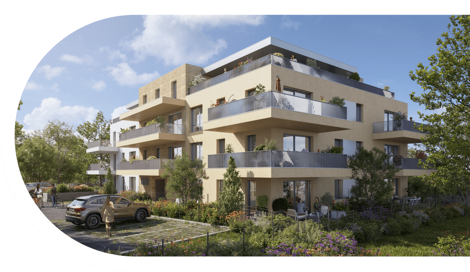 Ancre Turquoise - Talange - Perspective extérieure